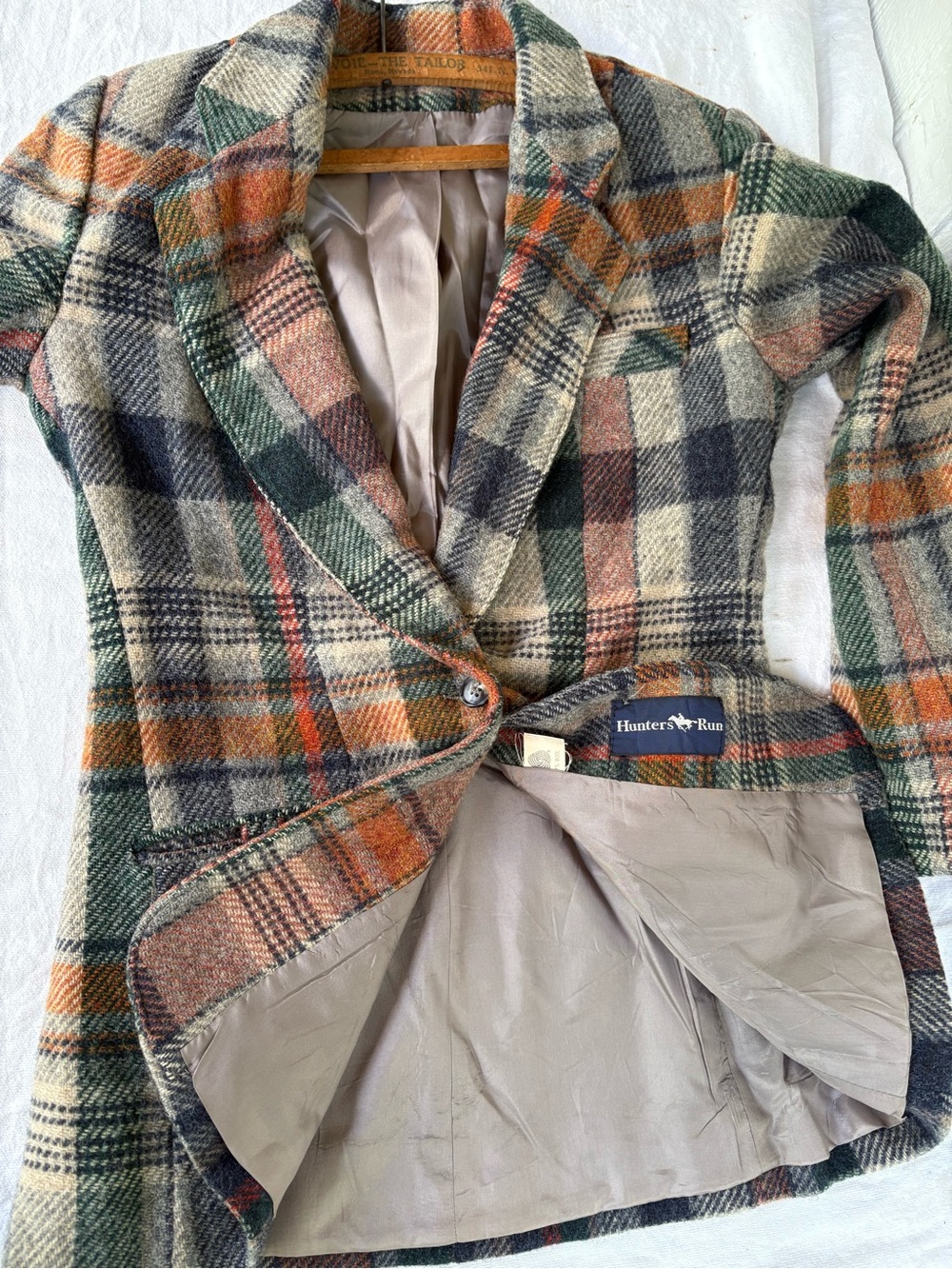 Vintage Hunters Run Wool Blazer Small - Picture 9 of 12
